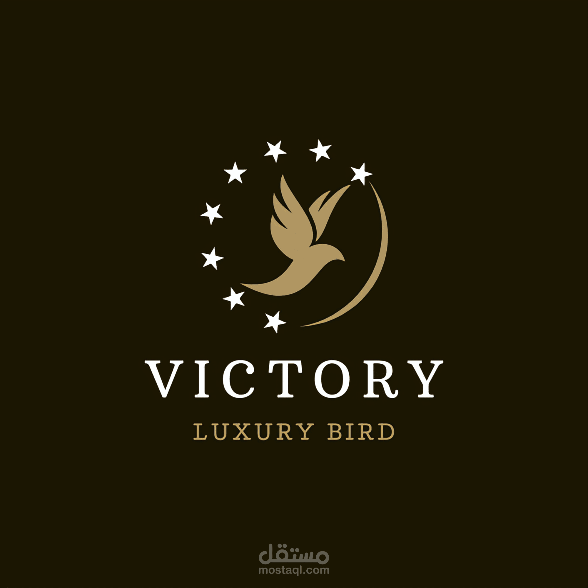 Luxurious logo for a bird shop