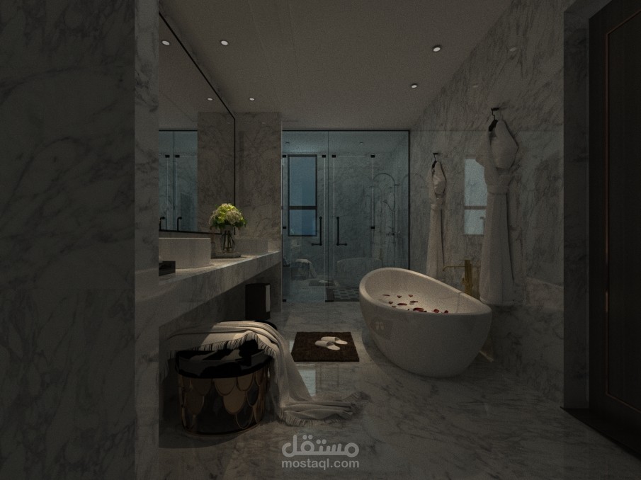 تصميم ديكور حمام