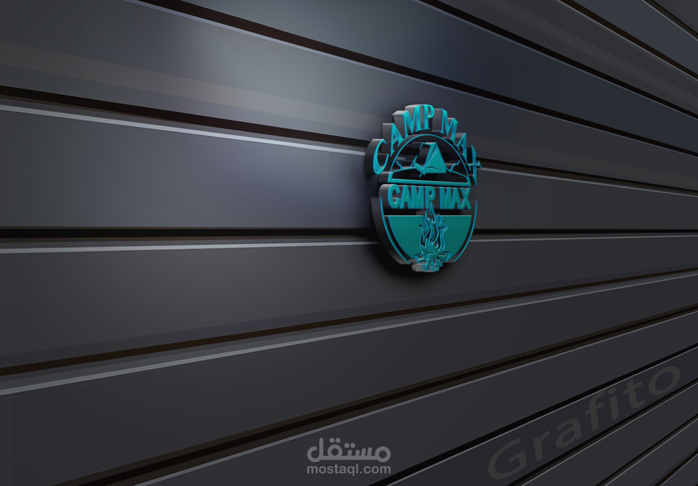 تصميم لوجو لشركة تخييم