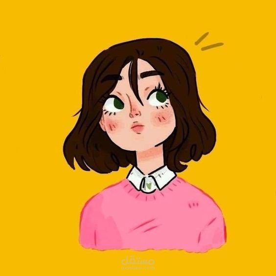 رسومات كرتونيه بالالستريتور