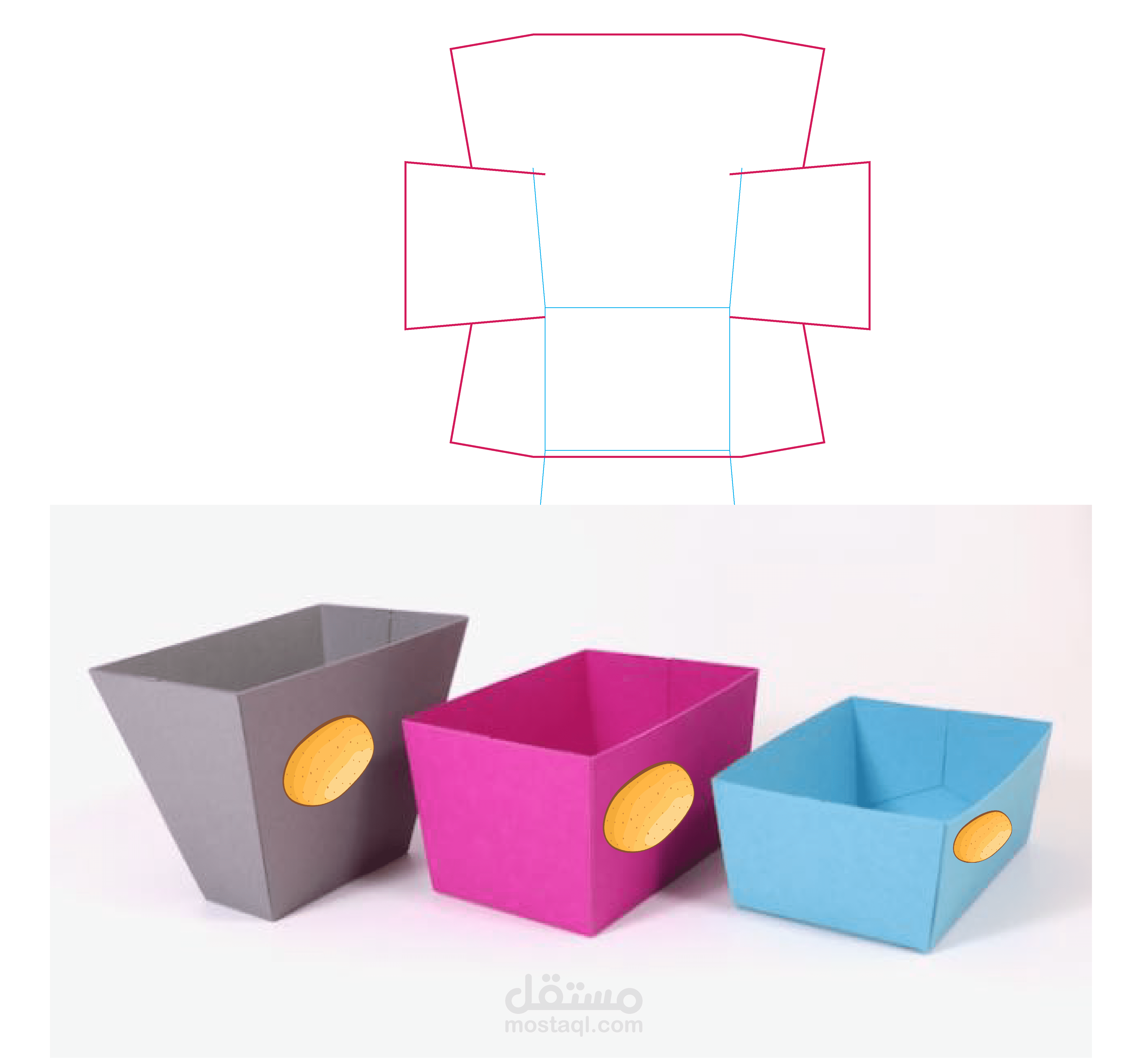 تصميم علب المنتجات