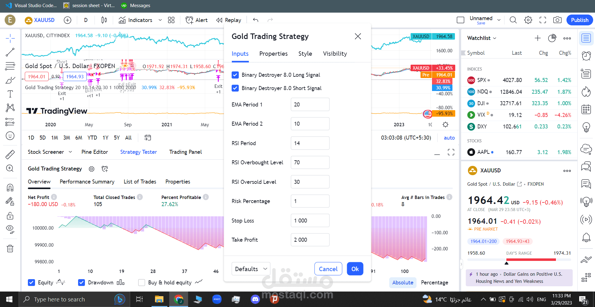 pine script at trading view