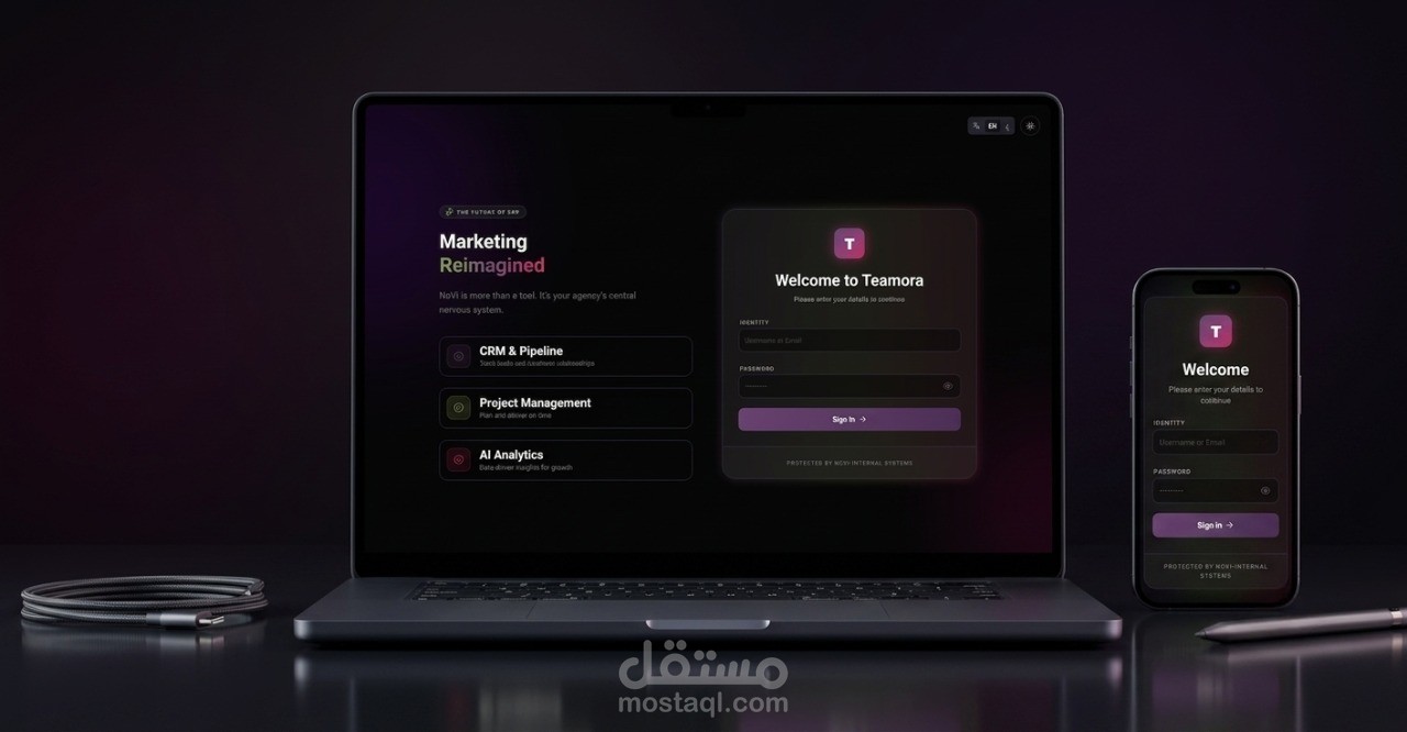 All-in-One Business Management SaaS (HR, Finance, CRM & AI)