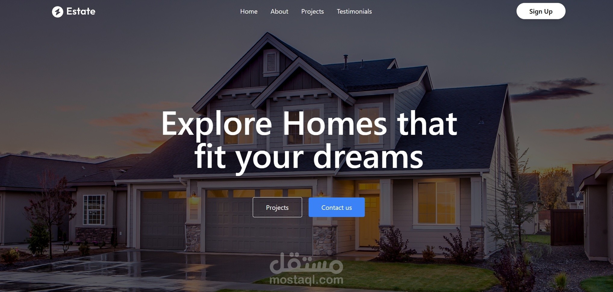 نظام إدارة العقارات الشامل - Real Estate Management System