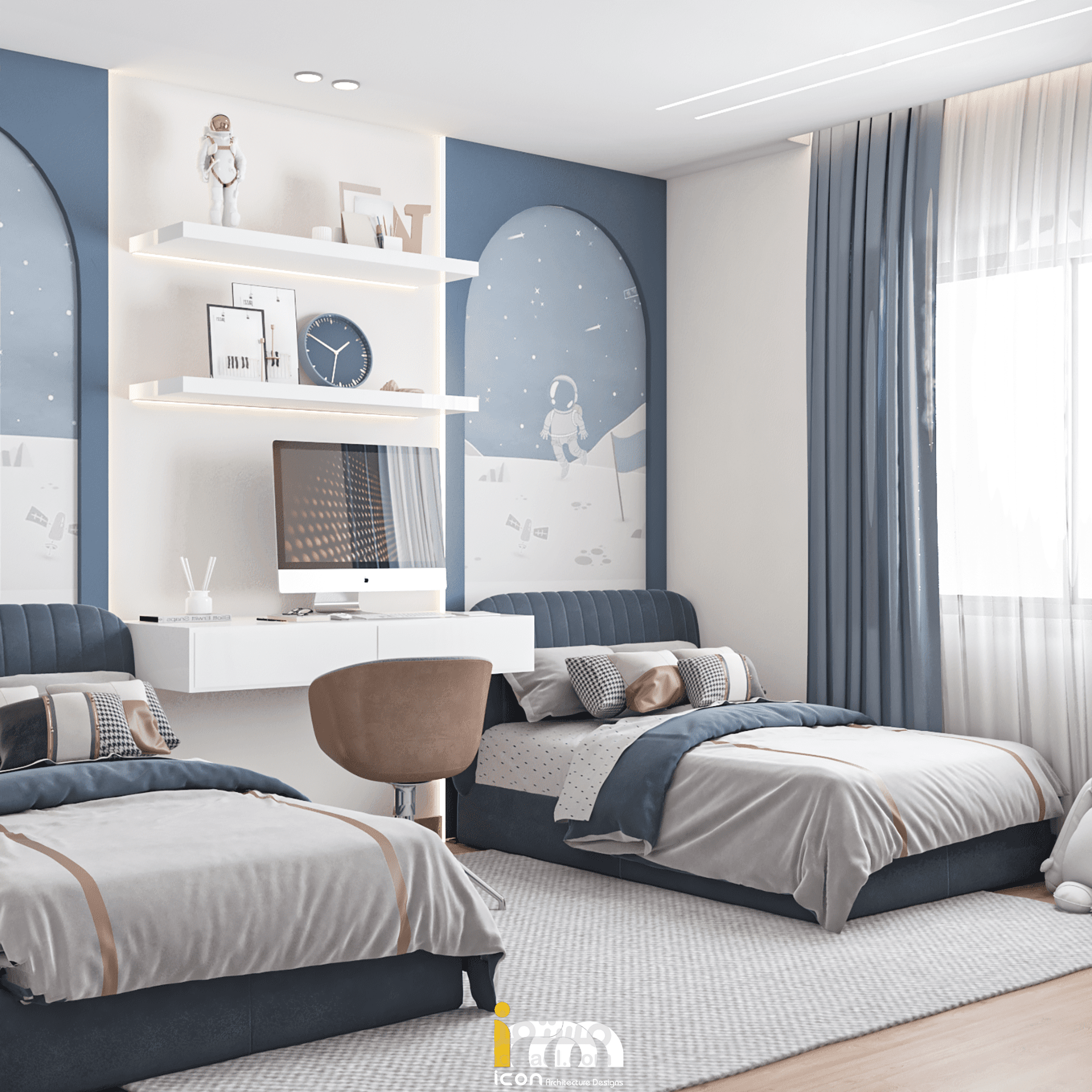 غرفة أولاد مودرن