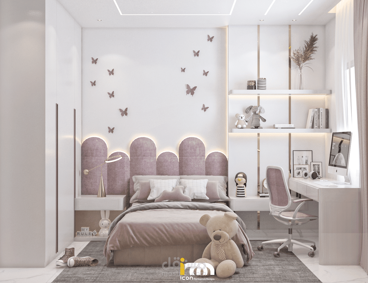 غرفة بنت مودرن