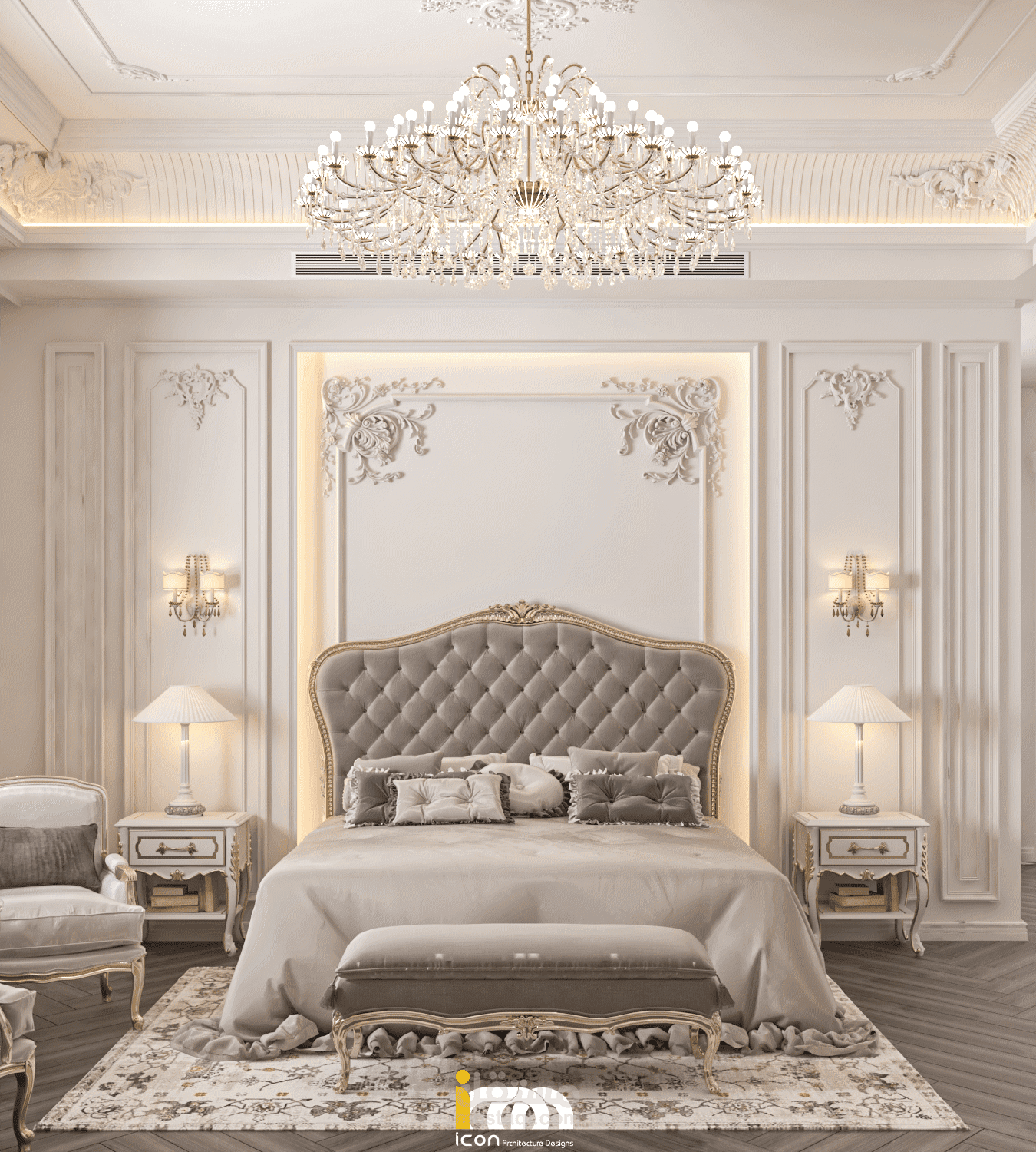 غرفة نوم كلاسيك