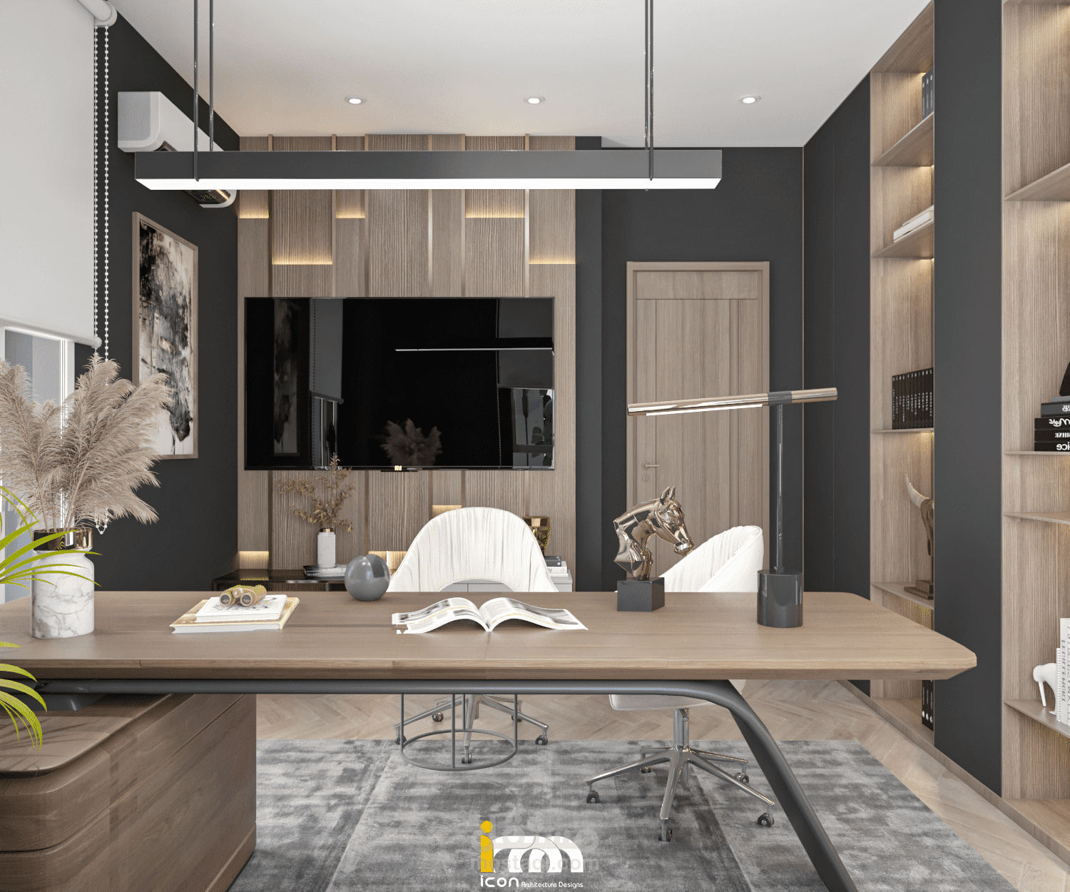 مكتب مدير مودرن