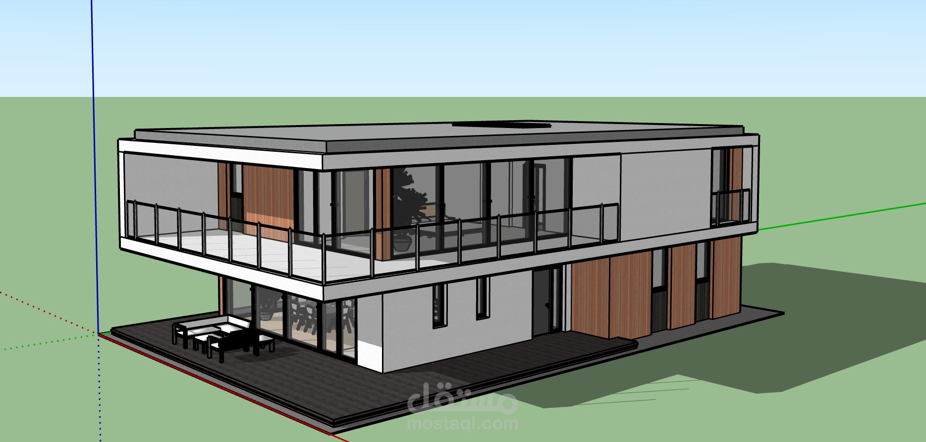 “Quantity Takeoff for a Modern 400 m² Villa”