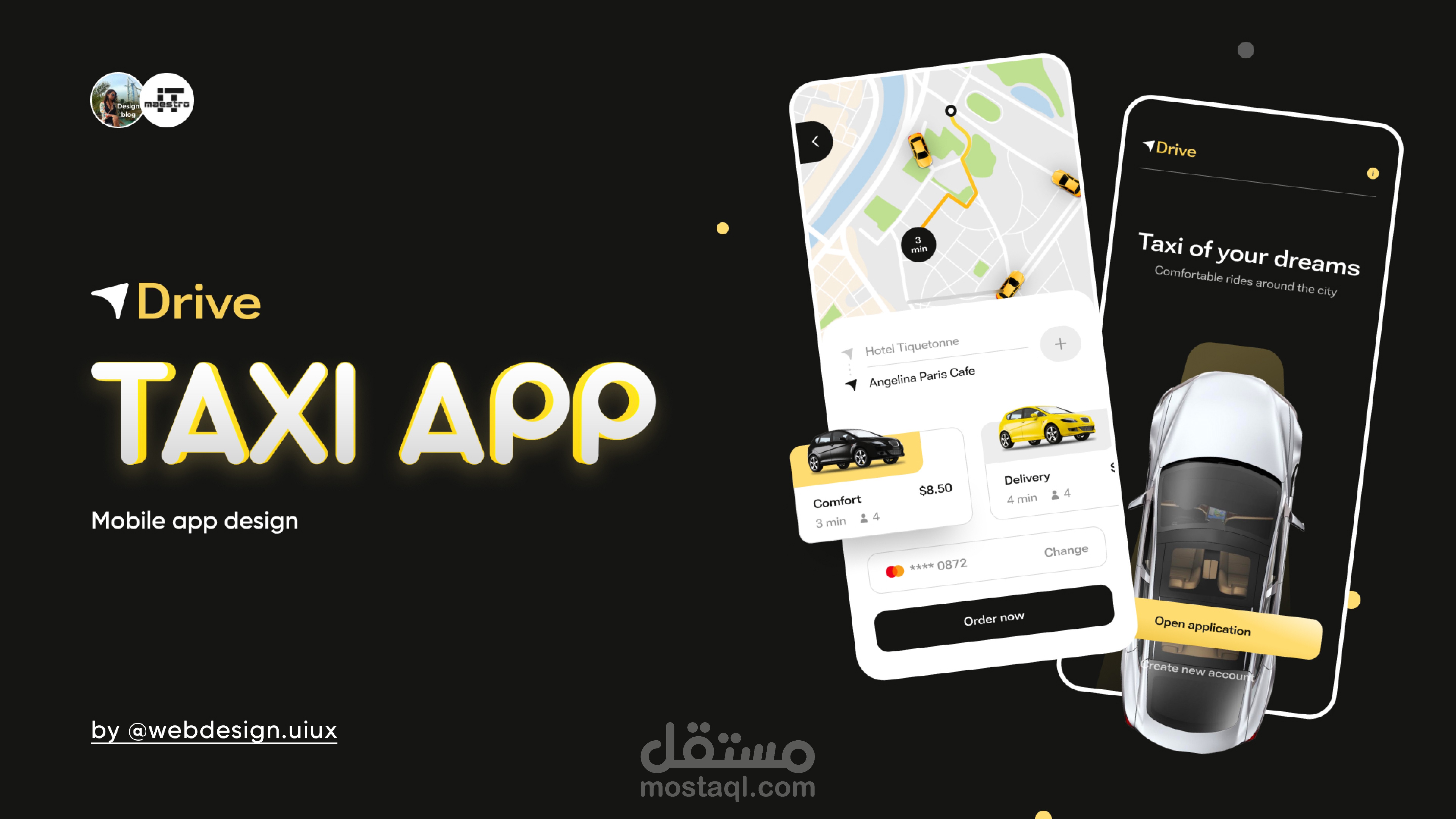تطبيق سيارات اجرة مثل اوبر ⭐