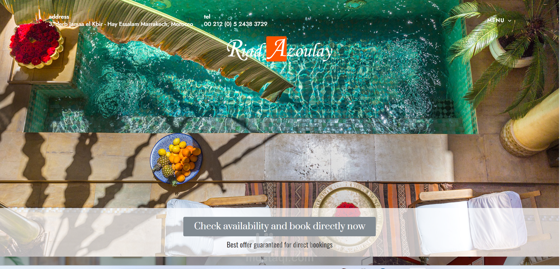 web site for Guest house