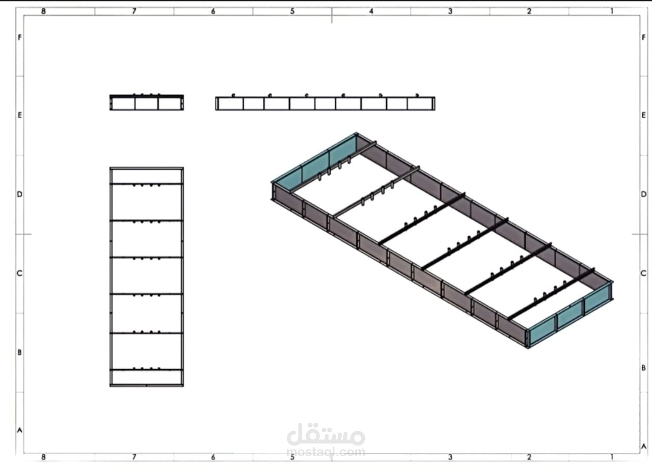 تصميم انشات معدنية