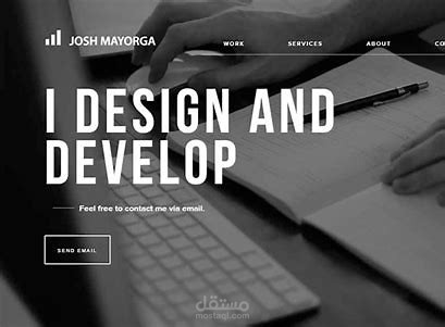 تصميم واجهة باستخدام html-css-java script