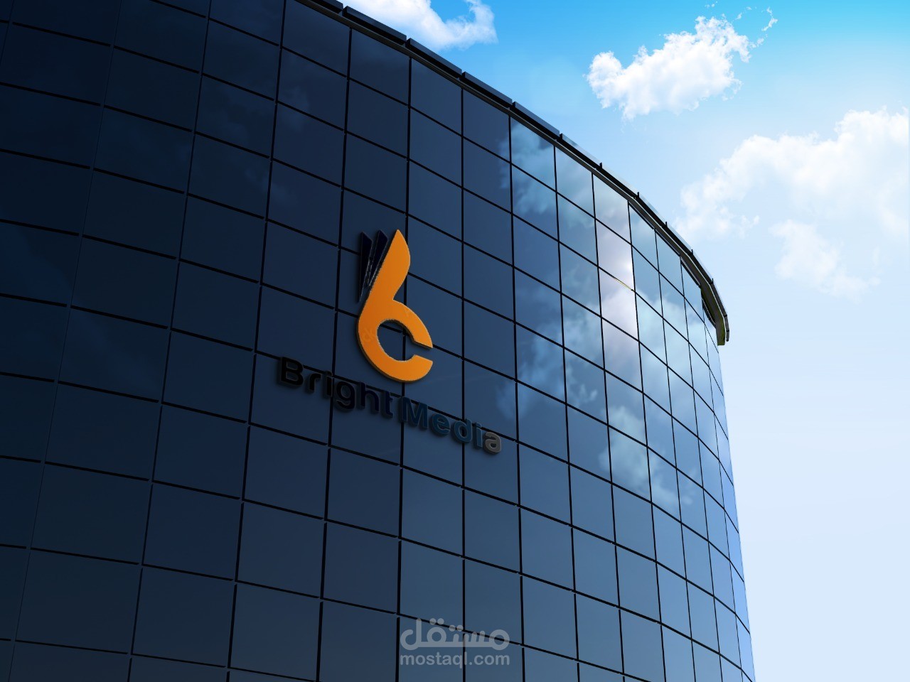 شعار (لوجو) مع موكاب أحترافي