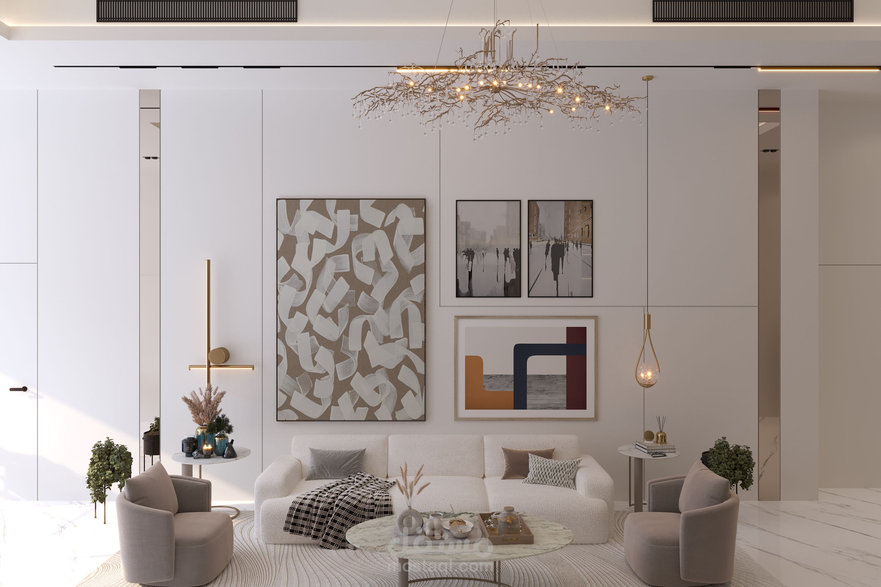 Interior Design – 45 sqm Living Room