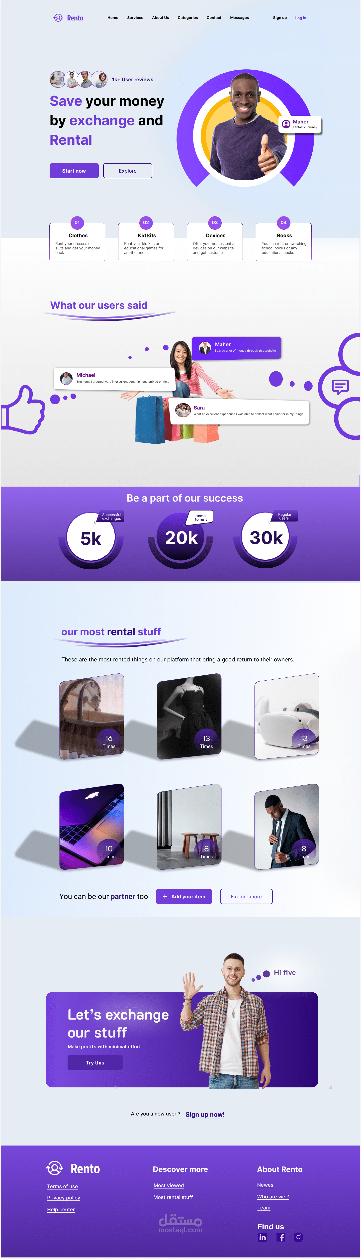 kid kits landing page