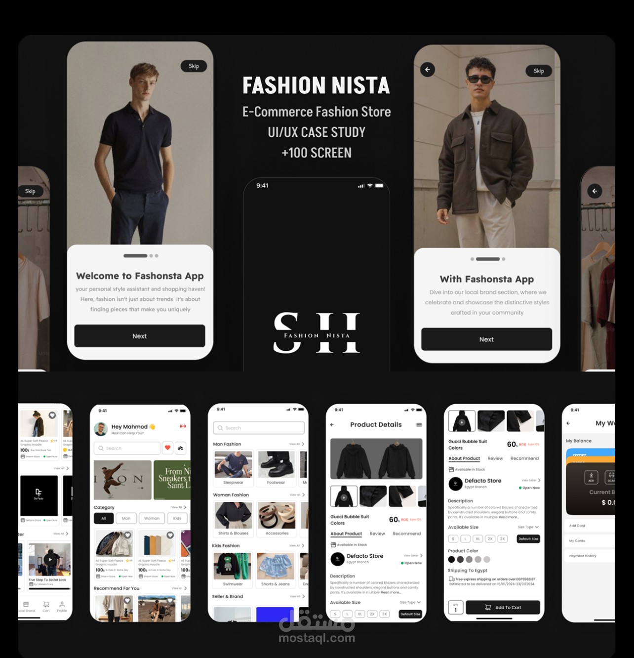 UI / UX Fashion App