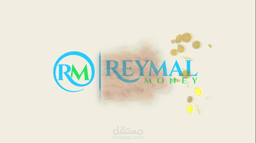 تحريك شعار انترو شركة Remal Money