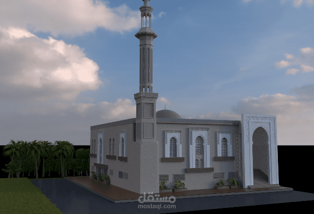 مسجد ودار تحفيظ قران كريم