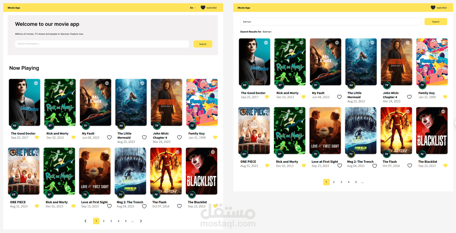 Movie & TV App