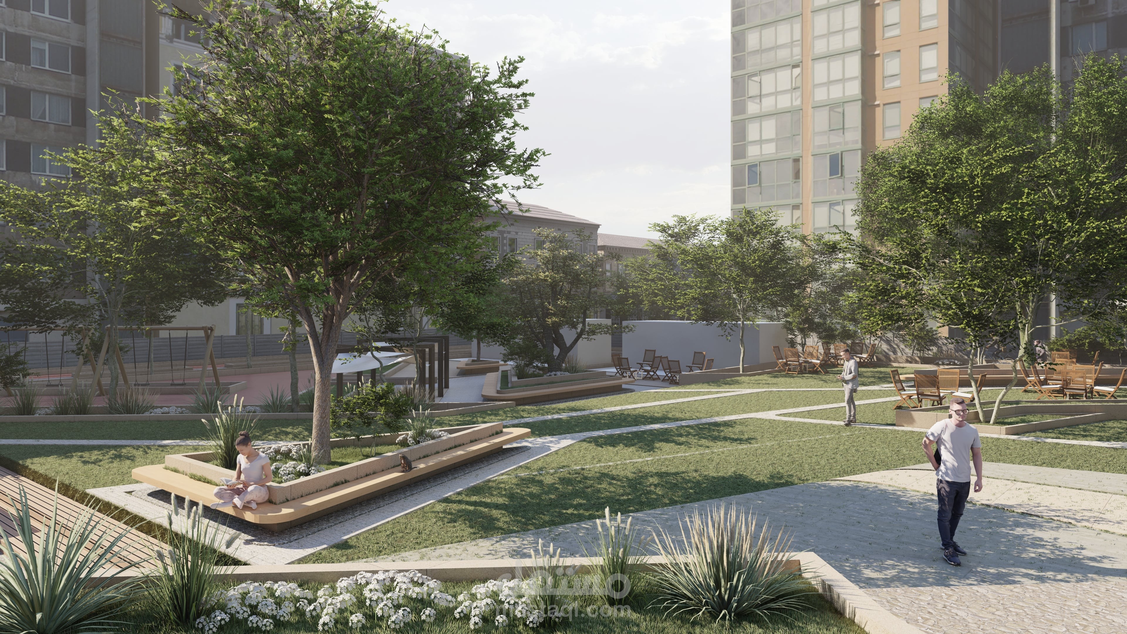 تصميم حديقة عامة