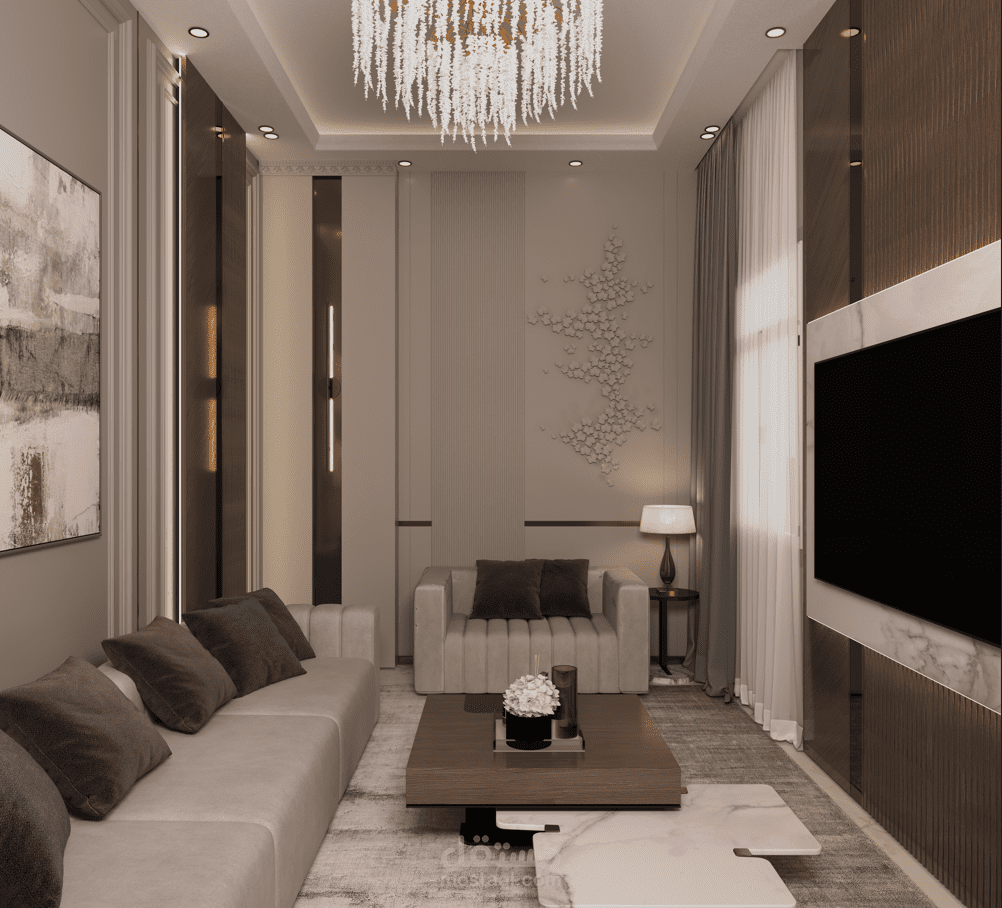 Living room Neo-classical style