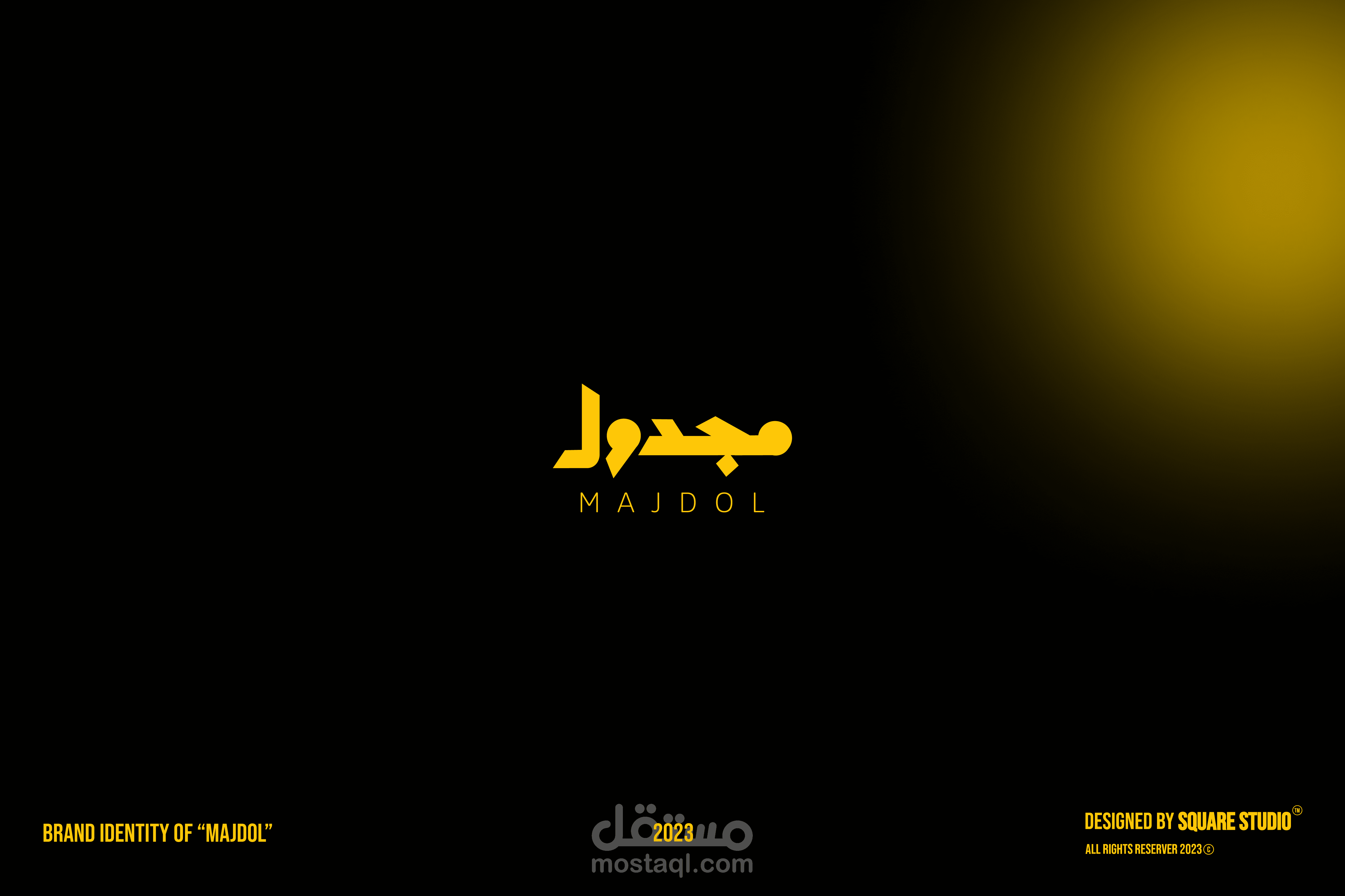 BRAND IDENTITY OF “majdol”2023
