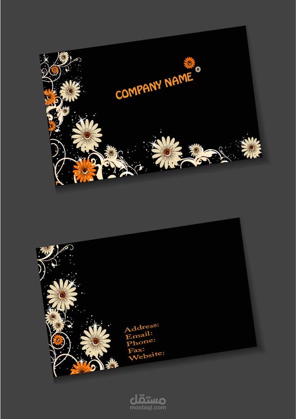 flourish business card