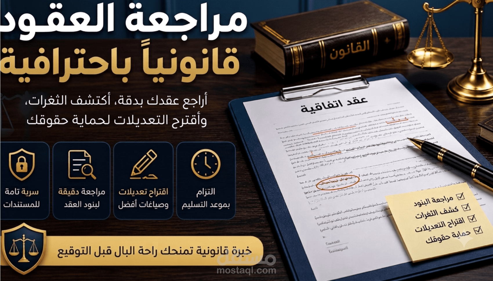 صياغة عقد بيع قانوني