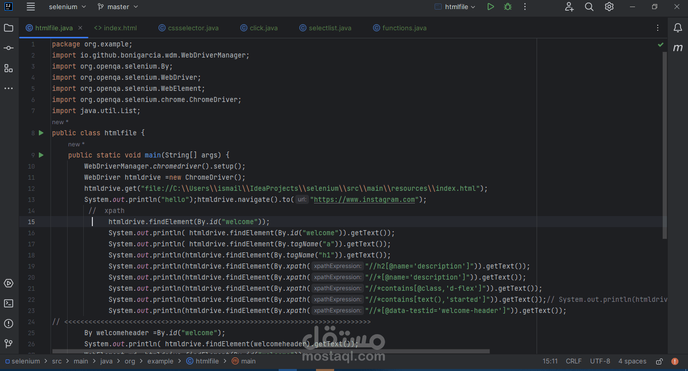 Web Automation