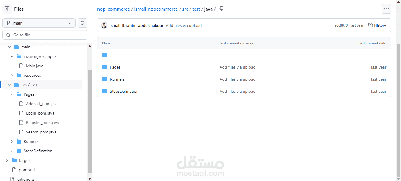Automation Testing Project : nop Commerce demo store