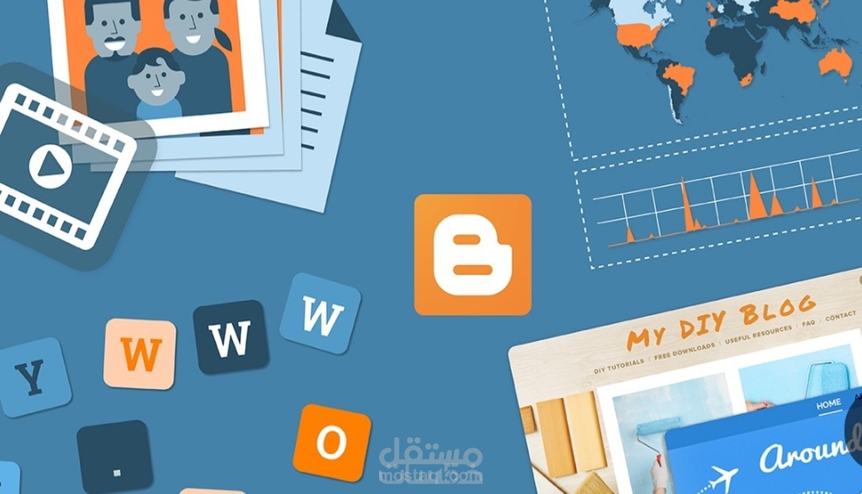انشاء مدونة بلوجر سريعة ومتفاعلة