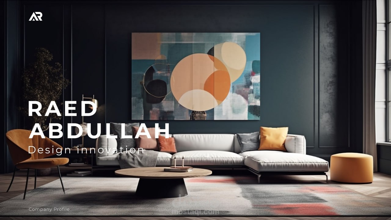 تصميم بروفايل احترافى لشركة عقارات