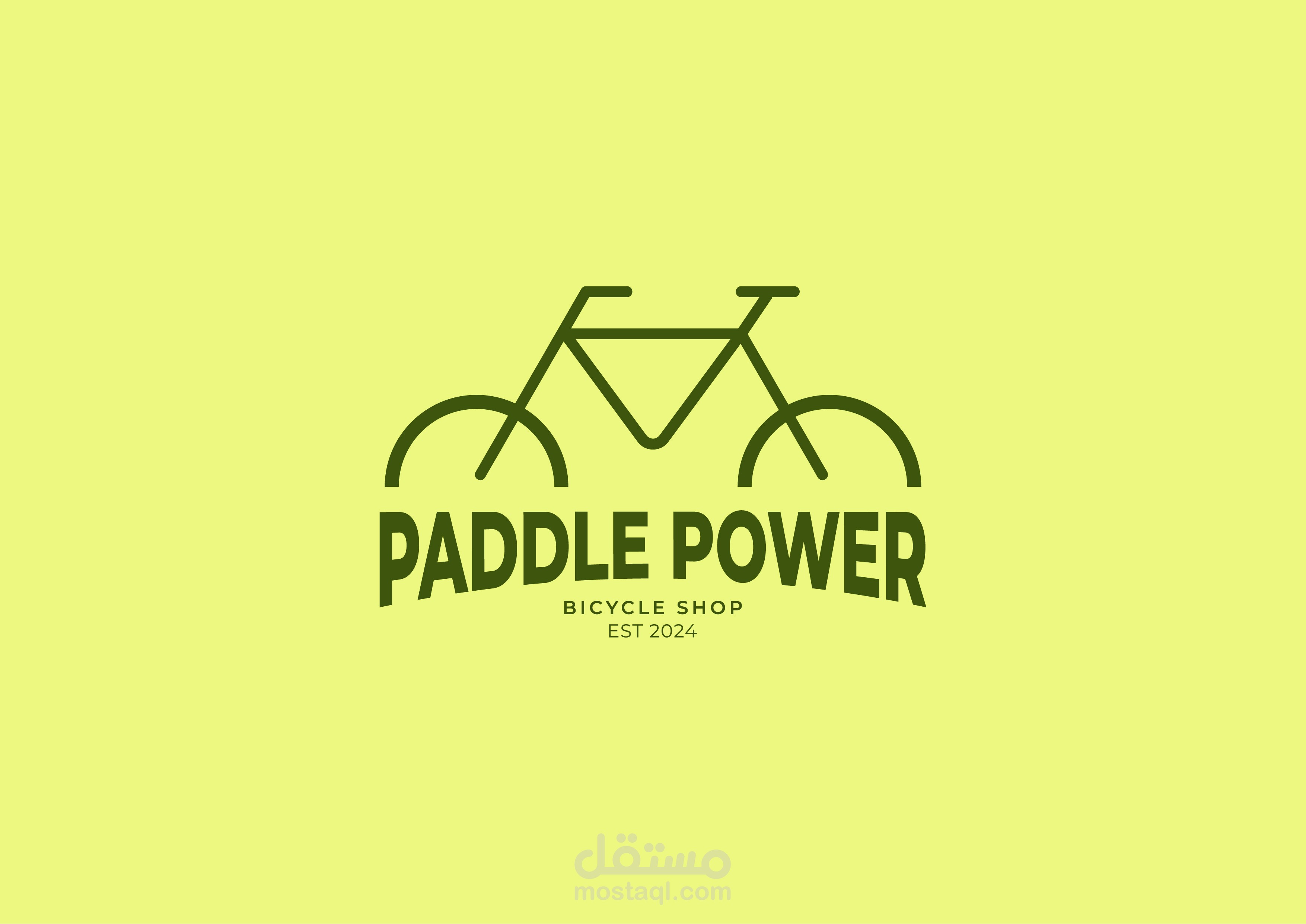 تصميم لوجو لمحل دراجات