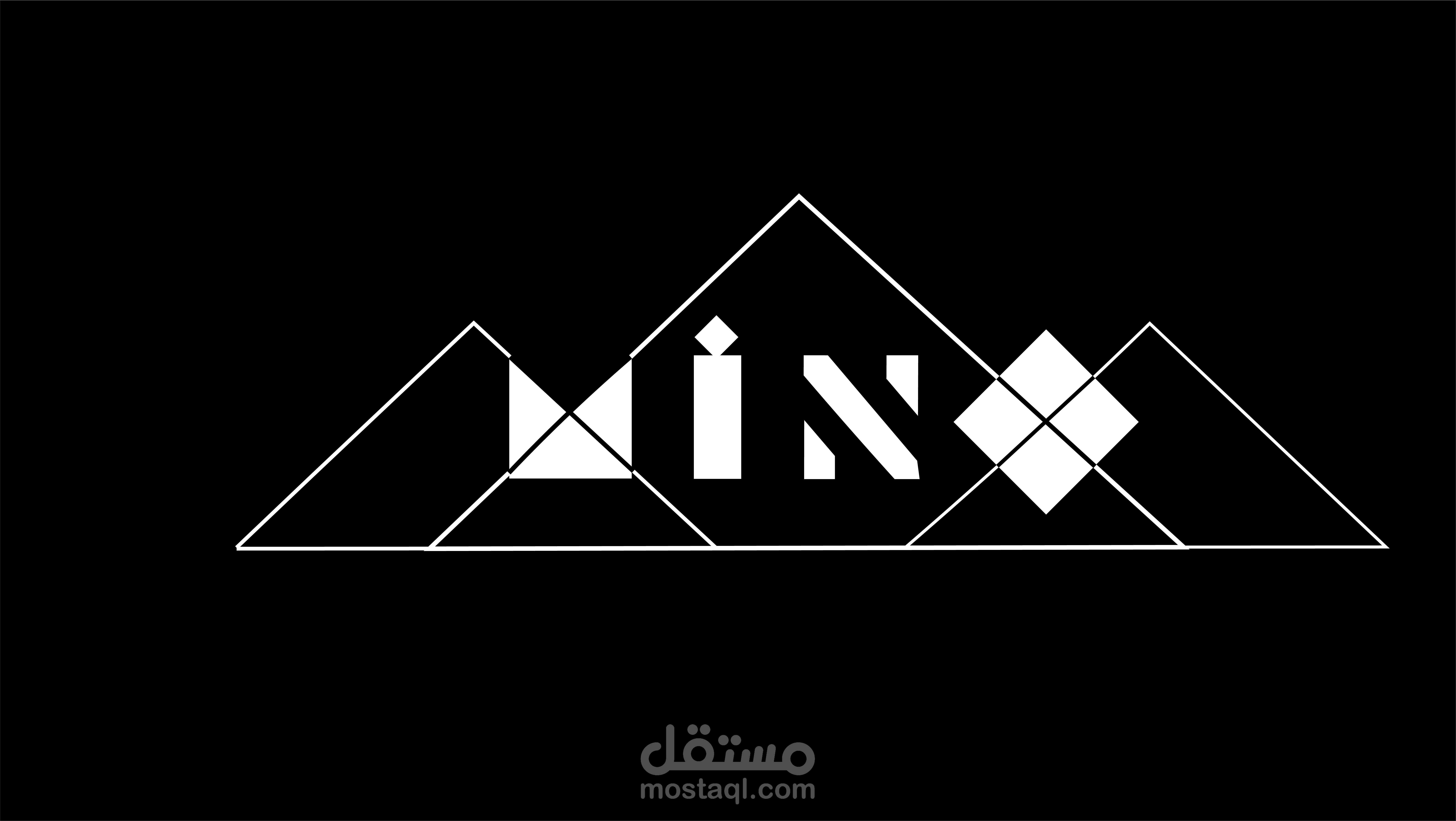 logo animation  MINA