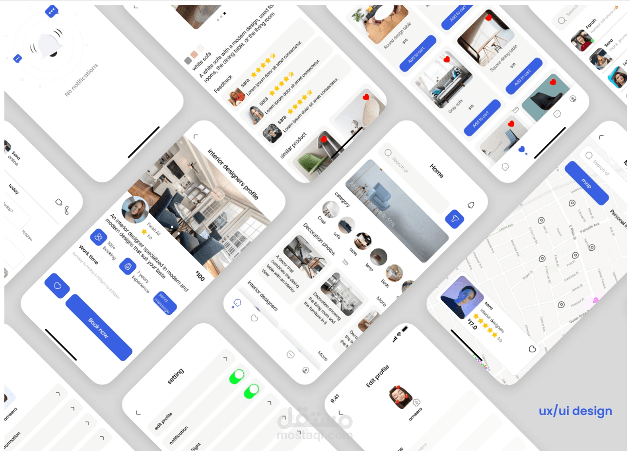 Furniture Ecommerce app