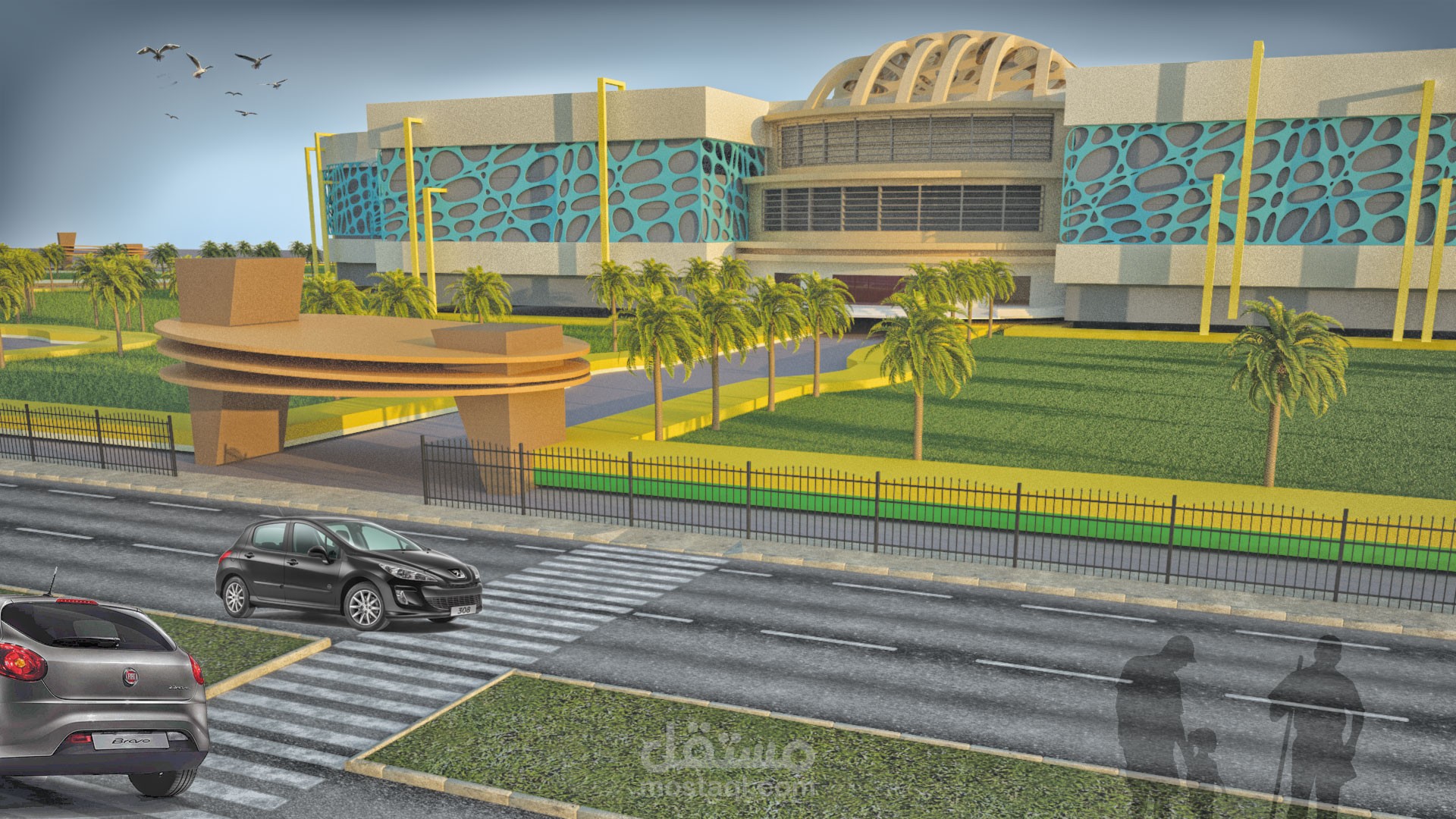 مشروع مول تجاري ترفيهي