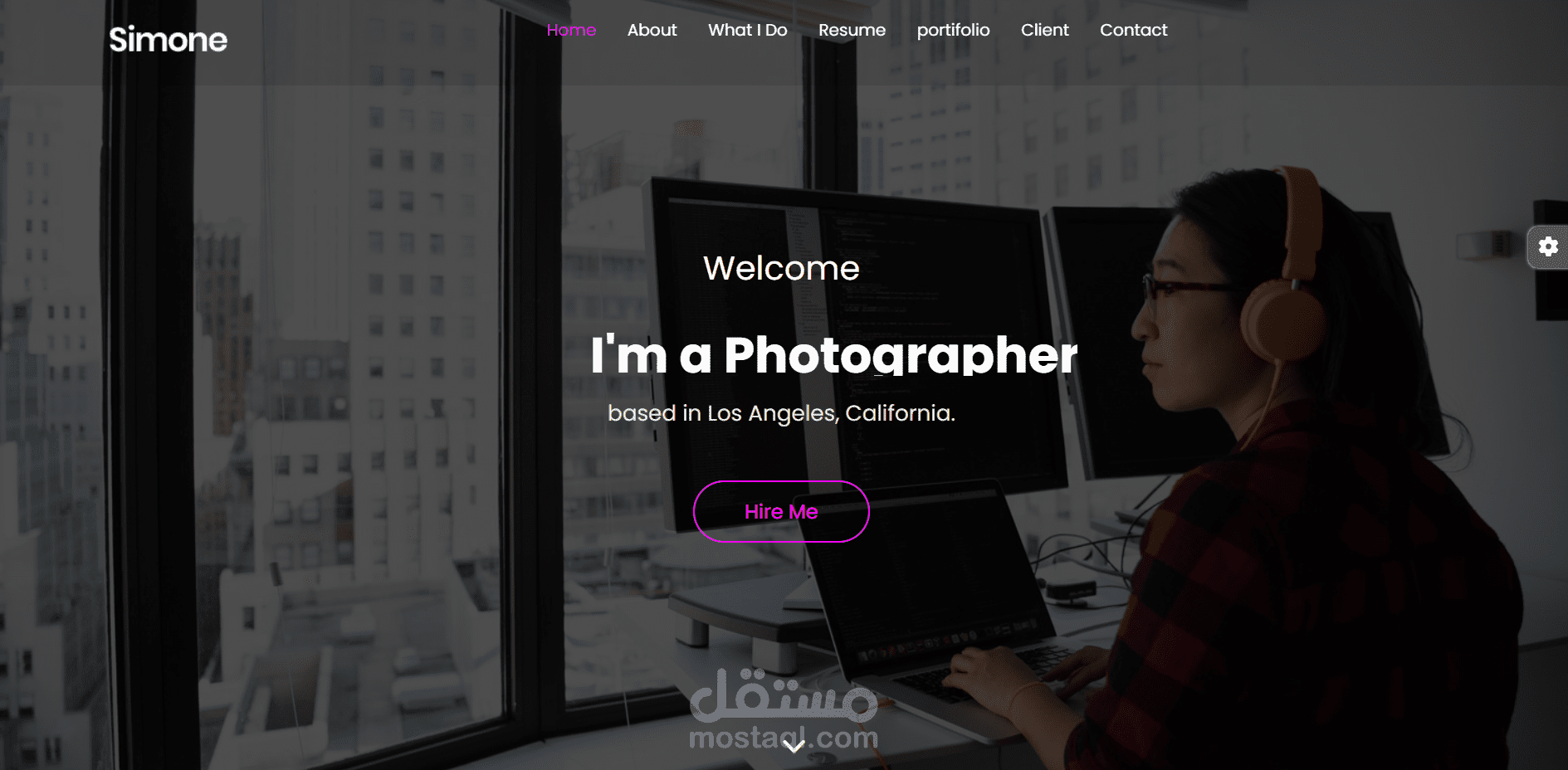 Simone-Personal Portifolio