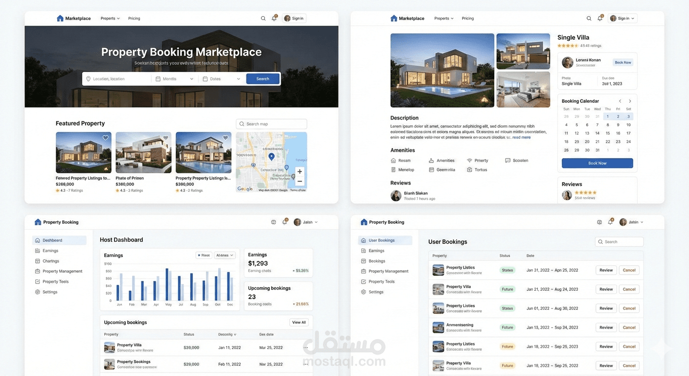 Property Booking Marketplace