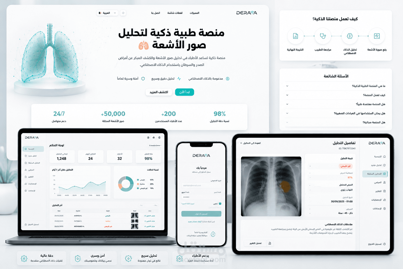 منصة دراية الطبية المدعومة بالذكاء الاصطناعي