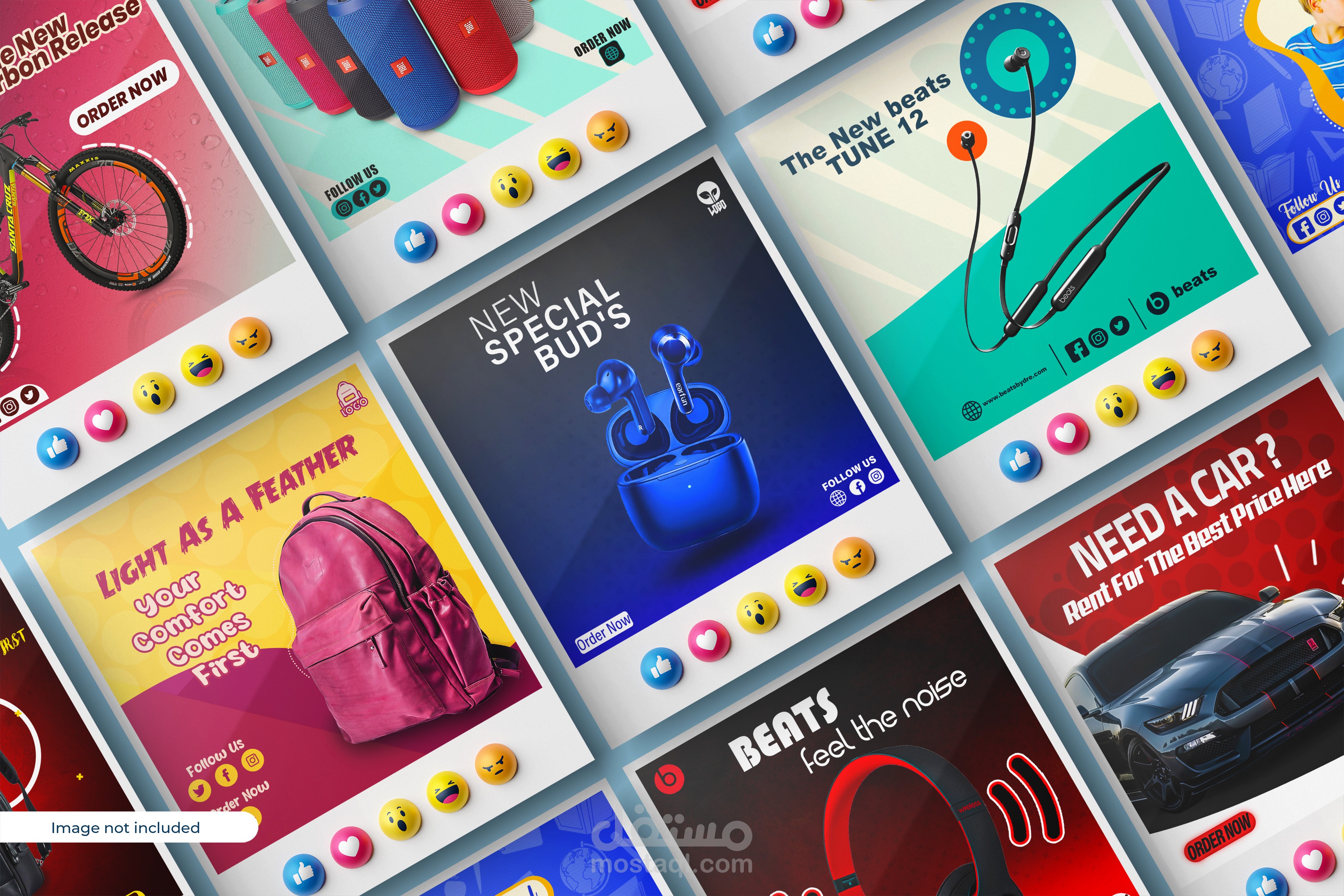 تصاميم السوشيال ميديا