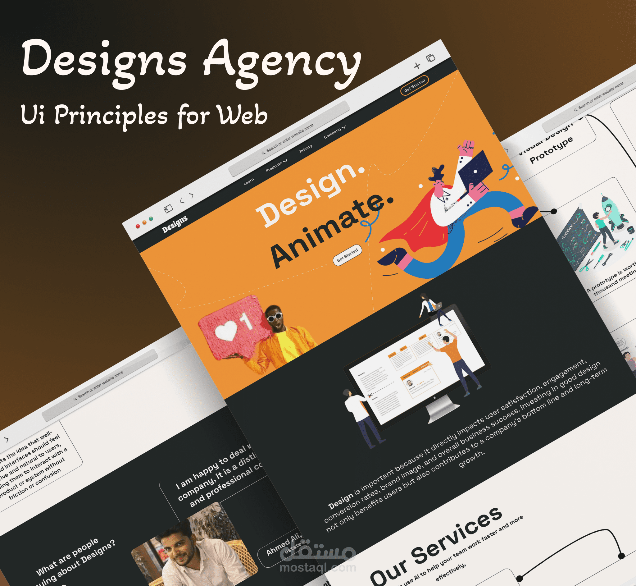 Agency Landing Page