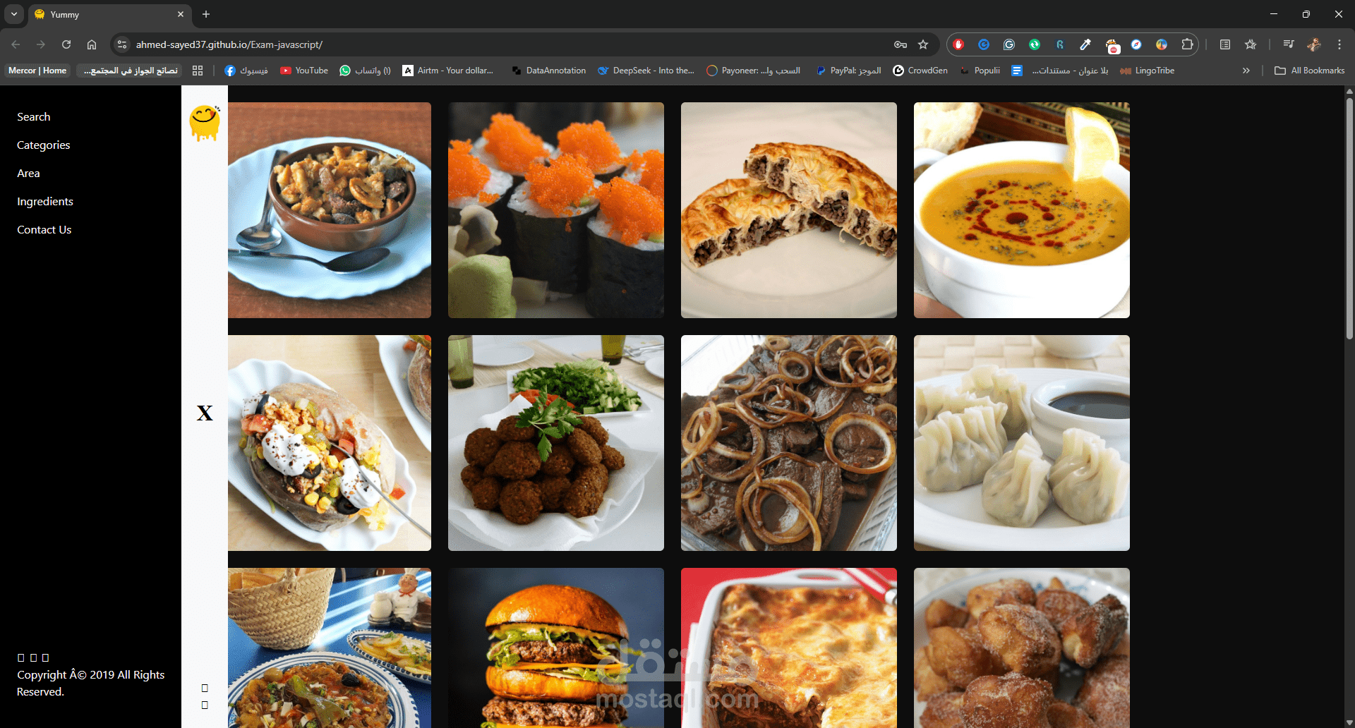 Yummy Project