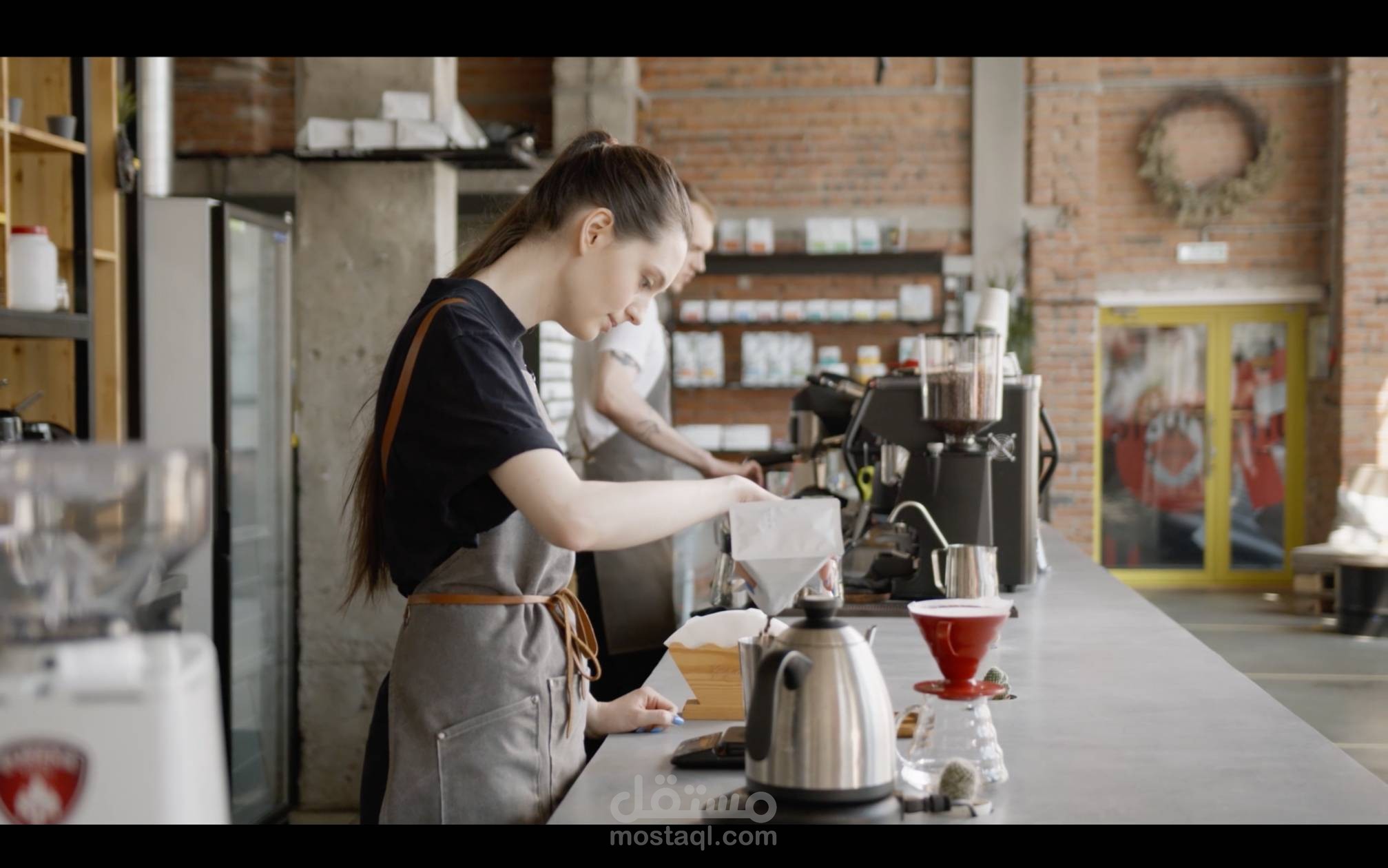 coffeeshop commercial