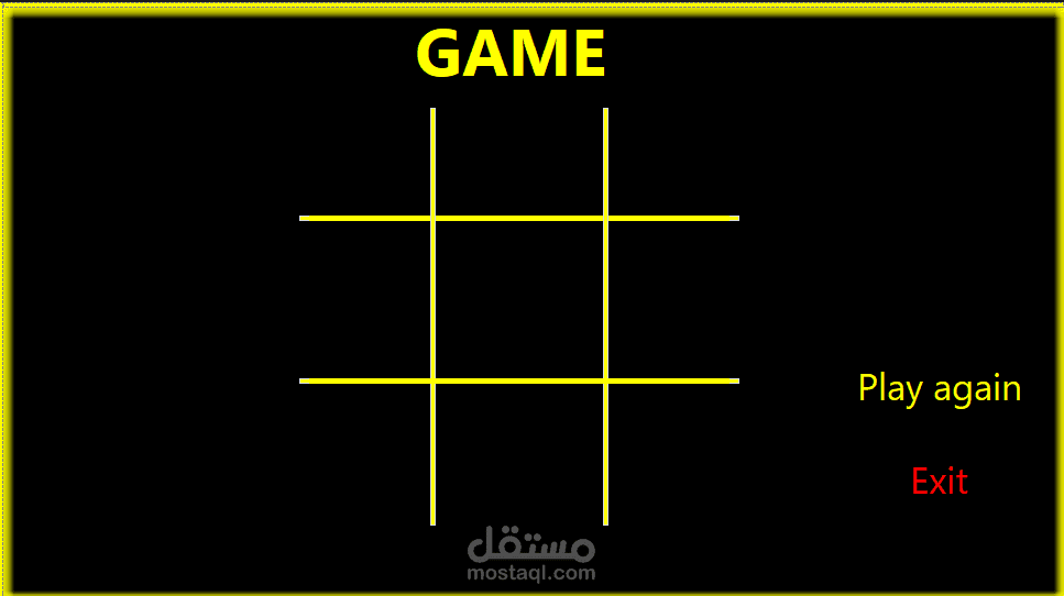 Make a Tic Tac Toe