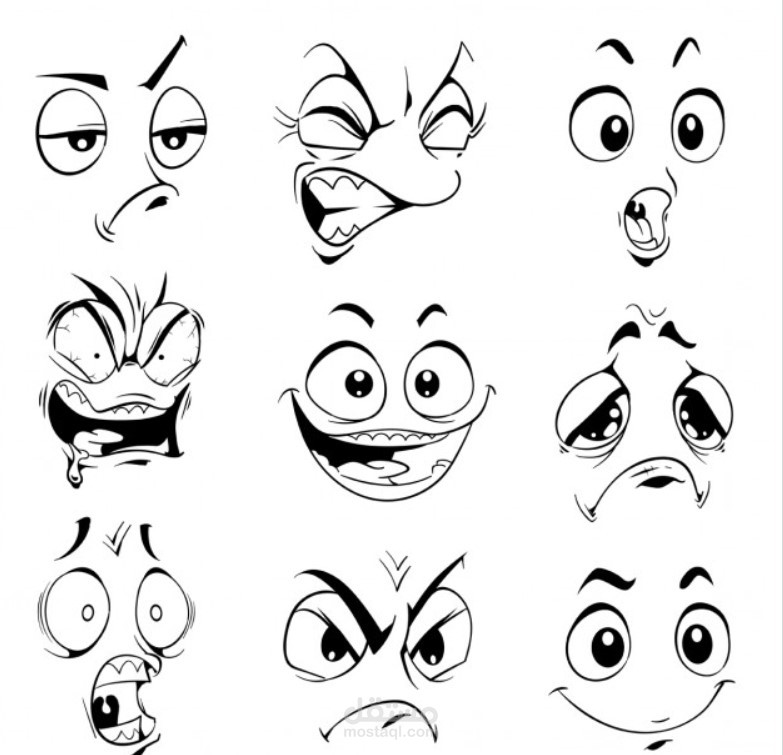 رسم شخصيات ستوري بورد