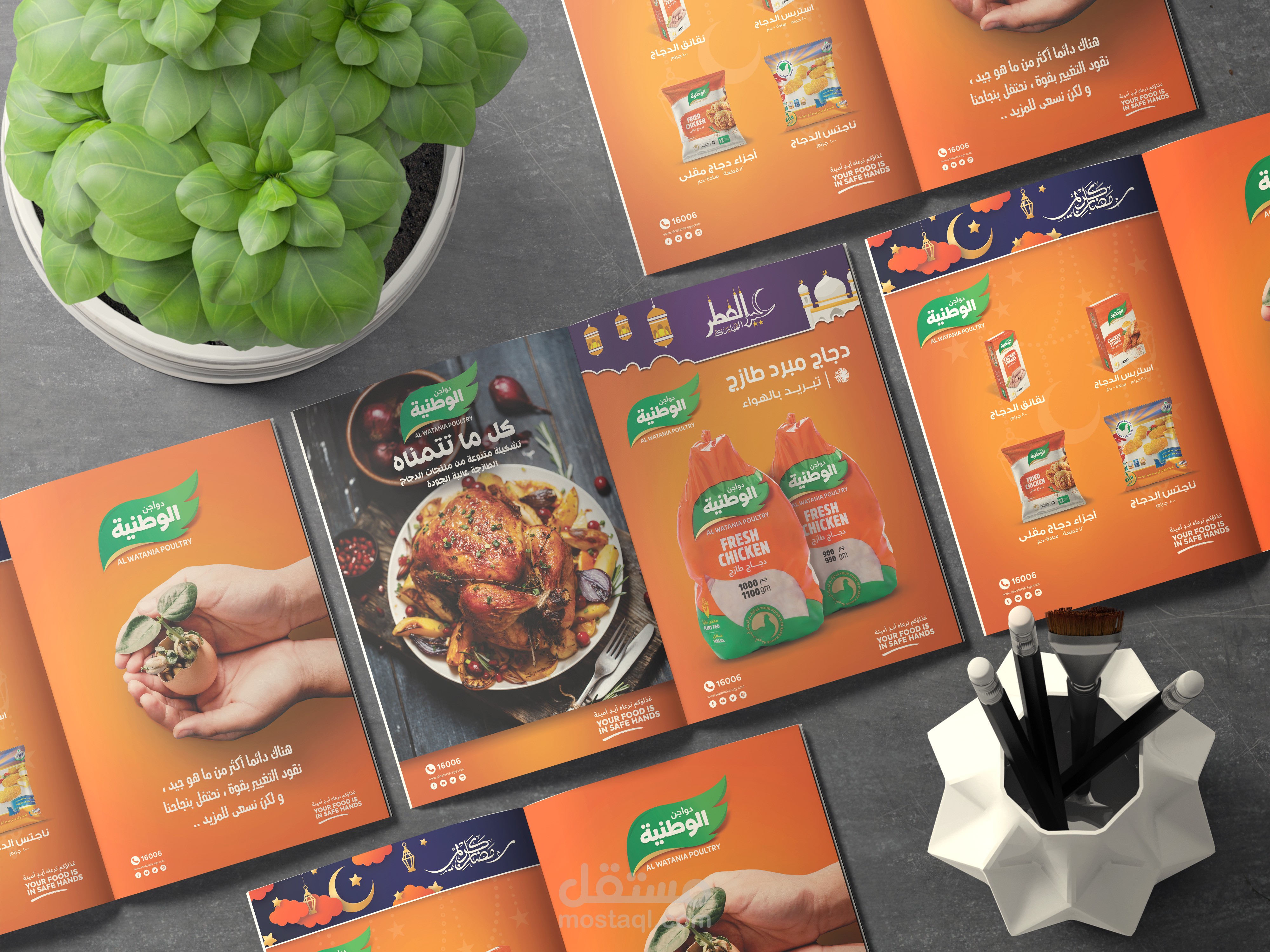 تصميم صفحات مجلات وعروض