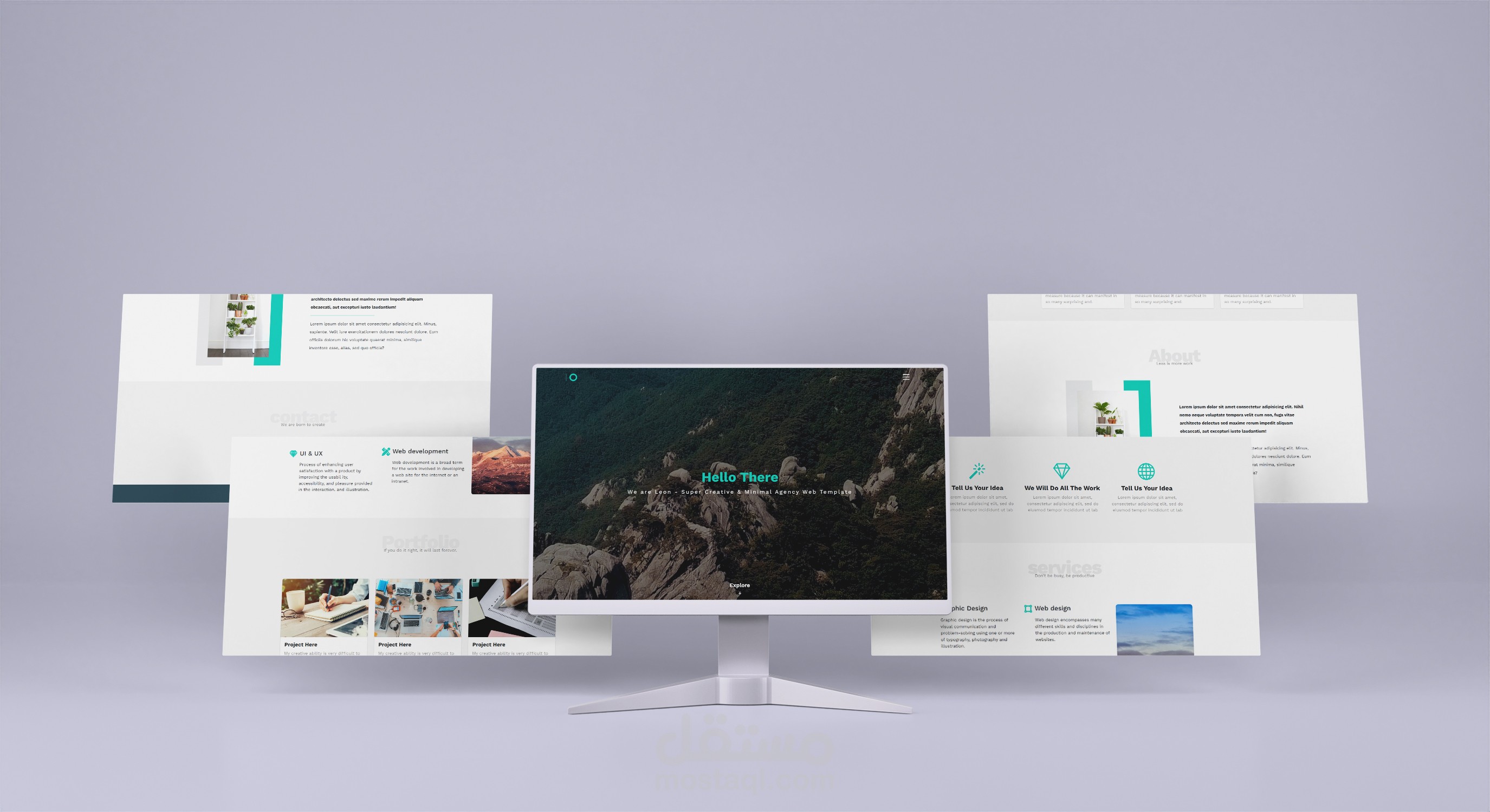 صفحة هبوط -LEON