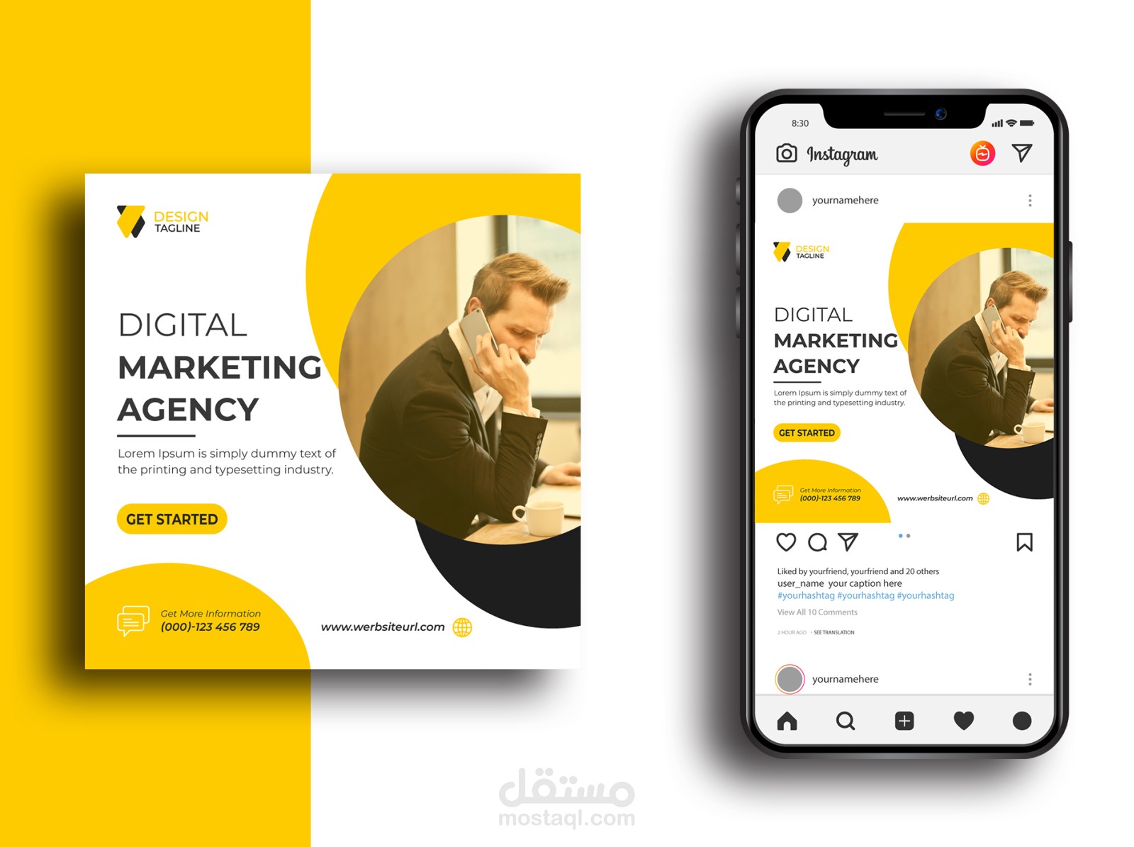 تصاميم سوشيال ميديا