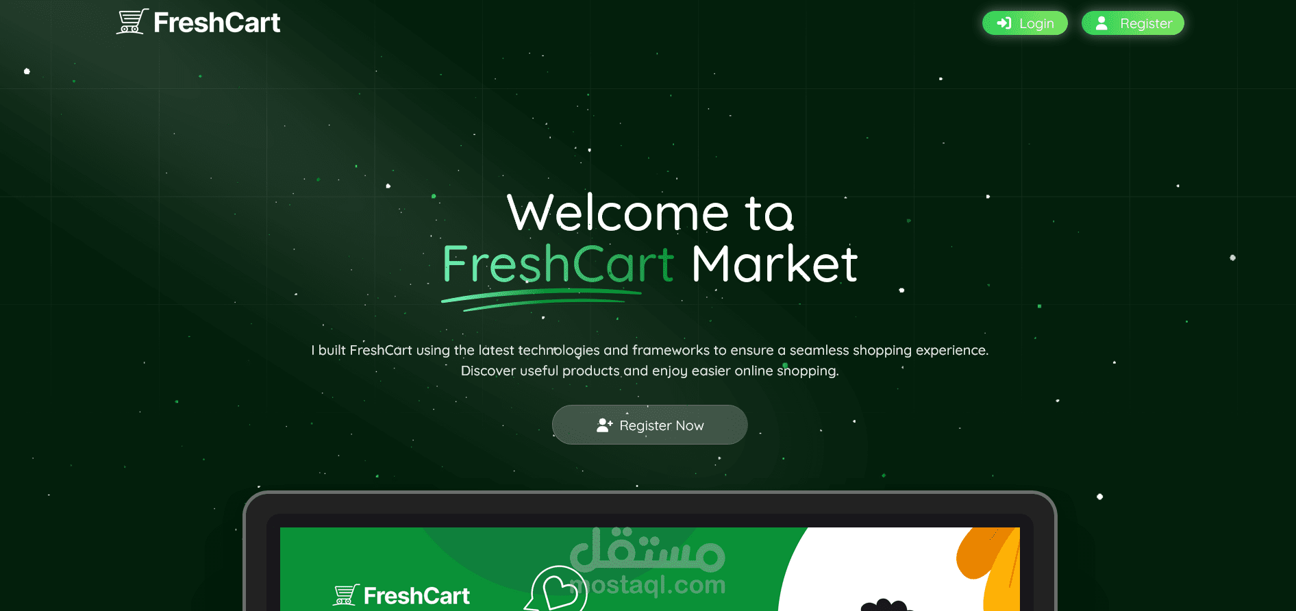 Fresh-Cart E-commerce